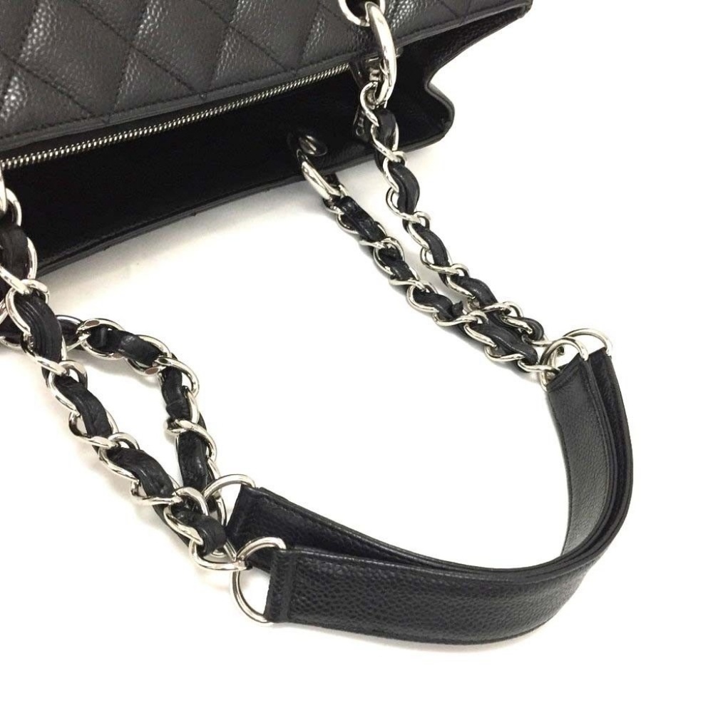 100% Auth CHANEL Quilted Matelasse Caviar GST - Picture 3 of 8
